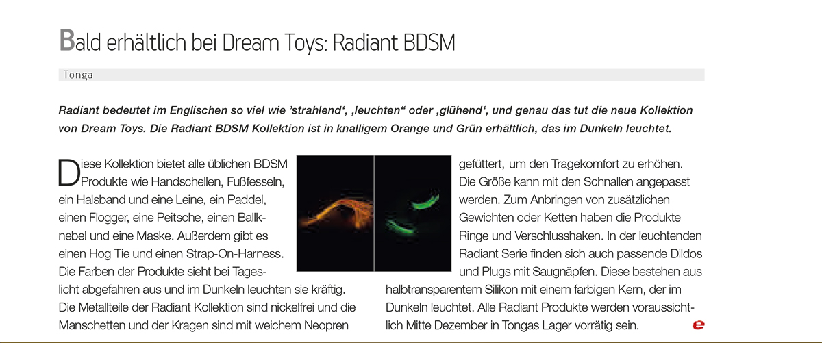 2022-12 eLine - Dream Toys Radiant